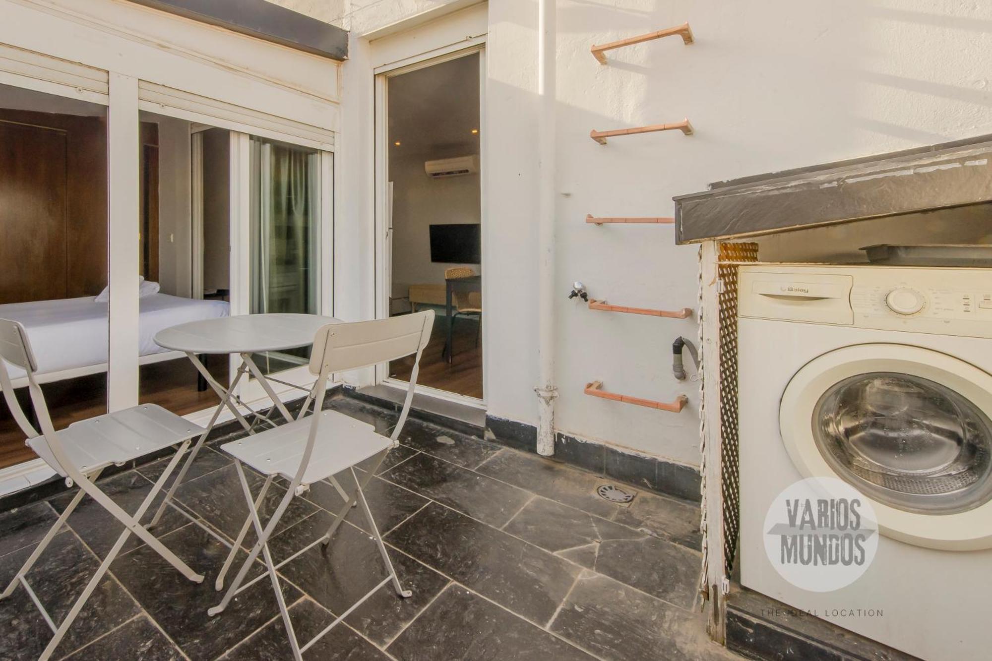 Terraza Con Encanto Para 4, En Plaza De Chueca Madrid Bagian luar foto